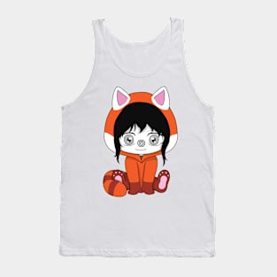 creepypasta red panda (laughing jill) Tank Top